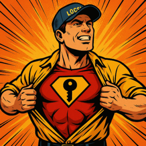 The Locksmith Superhero